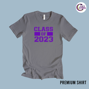 2023 block letters Shirt