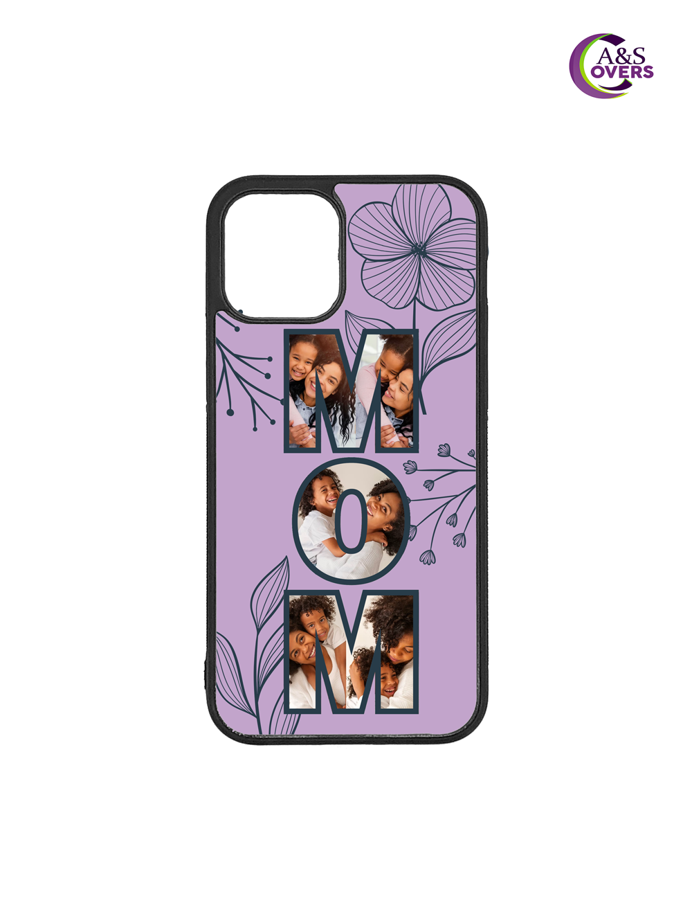 Purple Mom Collage Case