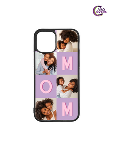 Purple Square Mom Collage Case