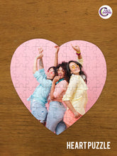 Load image into Gallery viewer, Heart Cardboard Puzzle - A&amp;S Covers