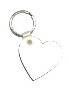 Custom Heart-shape key chain - A&S Covers