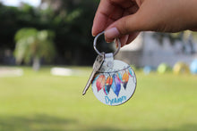 Load image into Gallery viewer, Custom round key chain - A&amp;S Covers