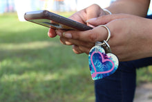 Load image into Gallery viewer, Custom Heart-shape key chain - A&amp;S Covers