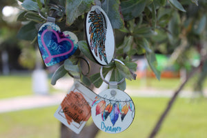 Custom Heart-shape key chain - A&S Covers