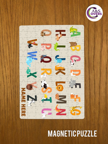 Alphabet Magnetic Puzzle