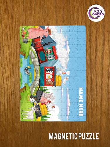 Farm Animal Magnetic Puzzle